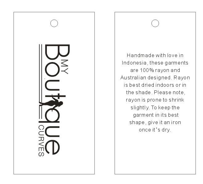 Boutique Tags Boutique Hang Tags Rectangular Boutique Tags