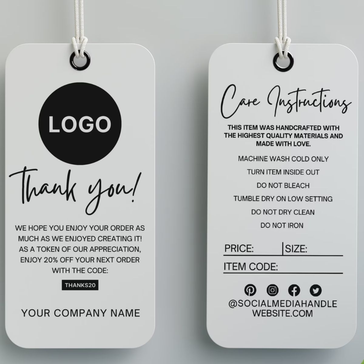 The Ultimate Guide to Custom Hang Tags for Your Brand