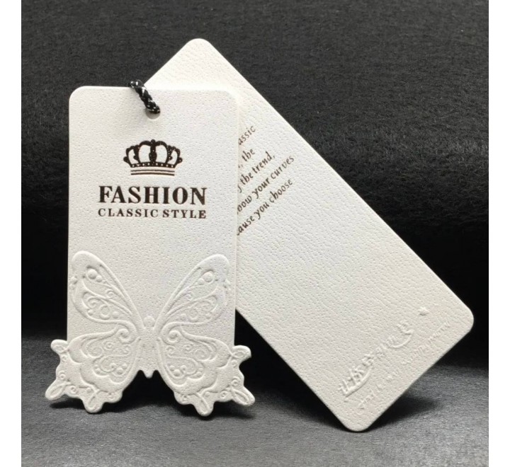 Embossed Logo Hang Tags - Gallery Image