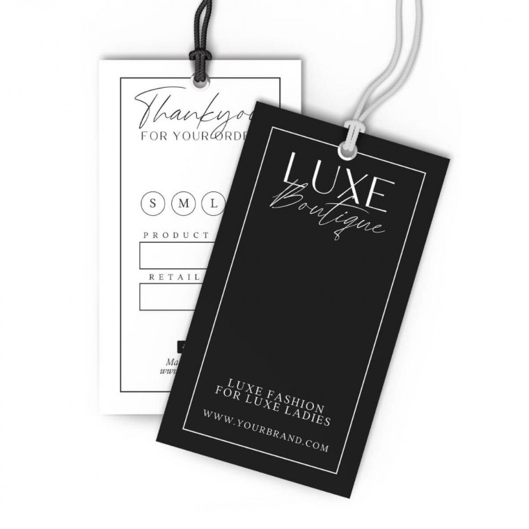 Boutique Apparel Hang Tags