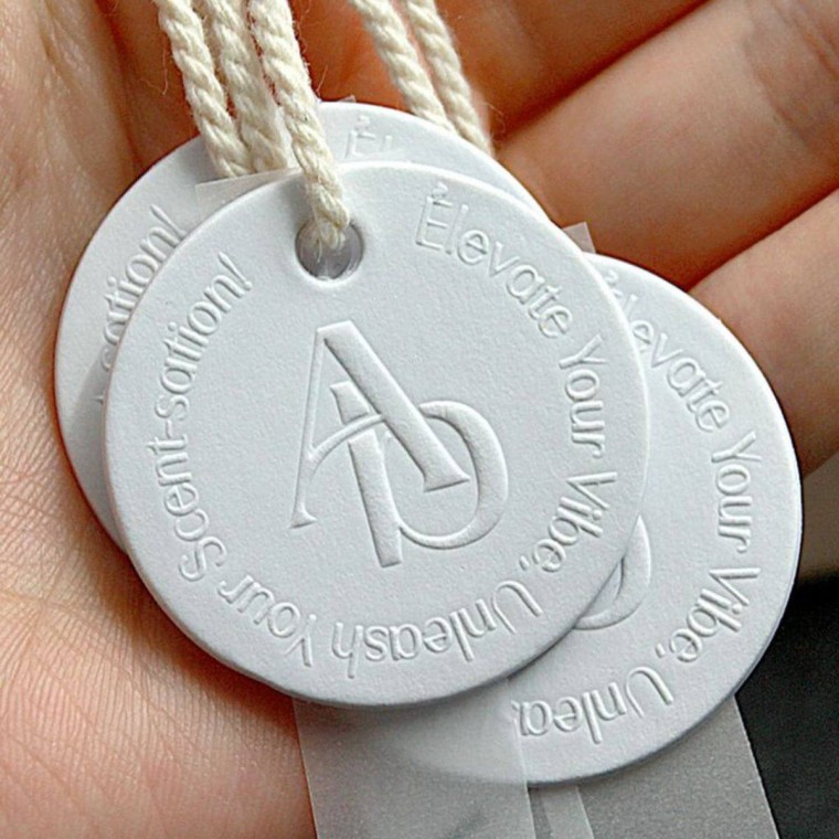 Embossed Logo Tags