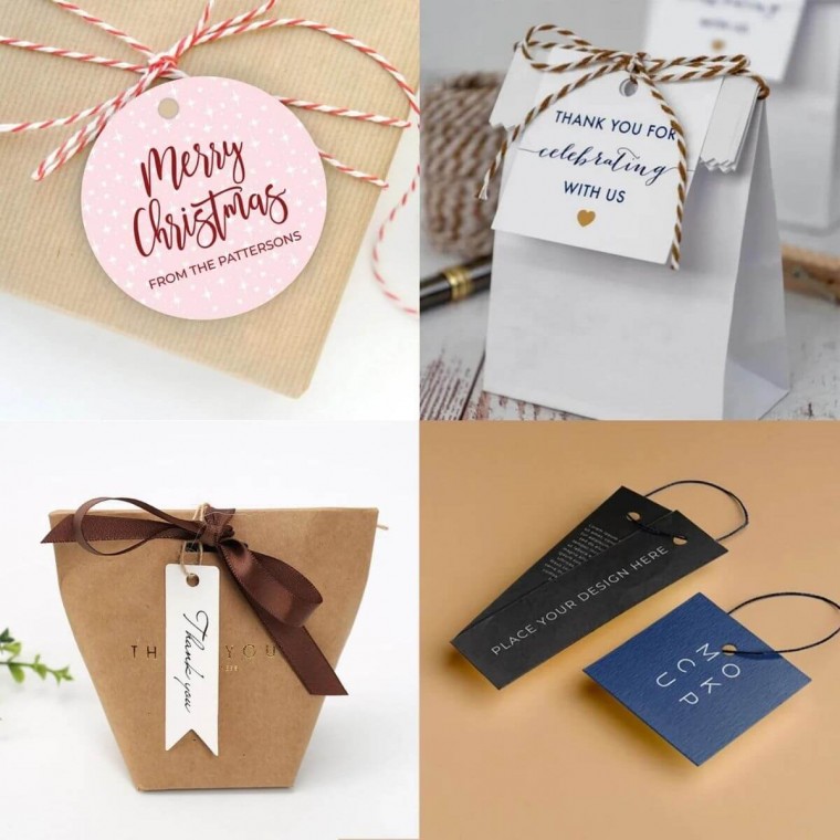 Gift Box Hang Tags