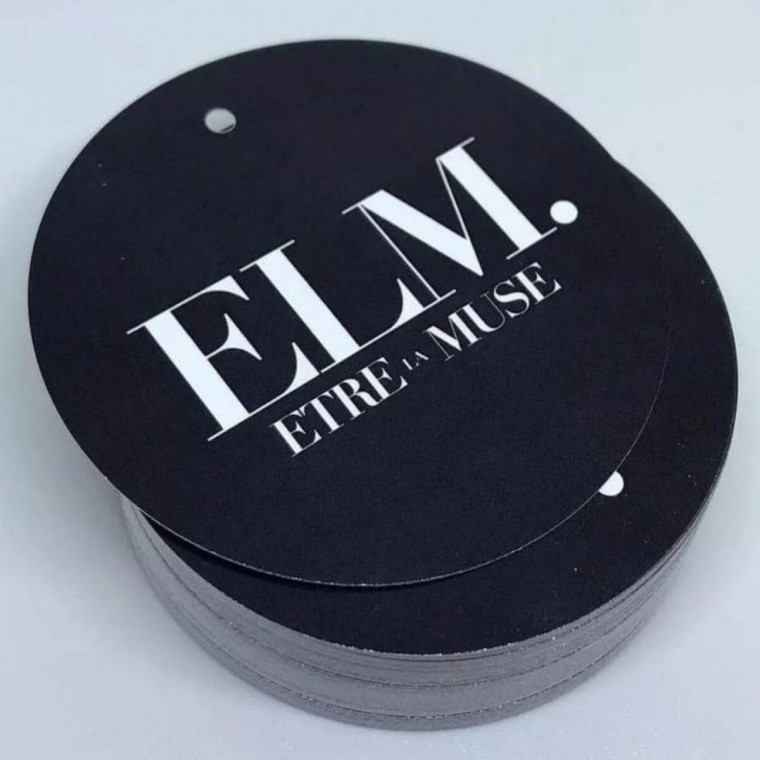 Glossy Finish Tags
