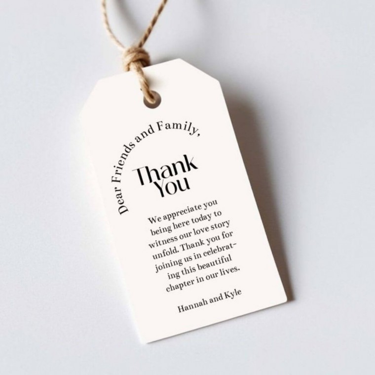 Matte Finish Tags