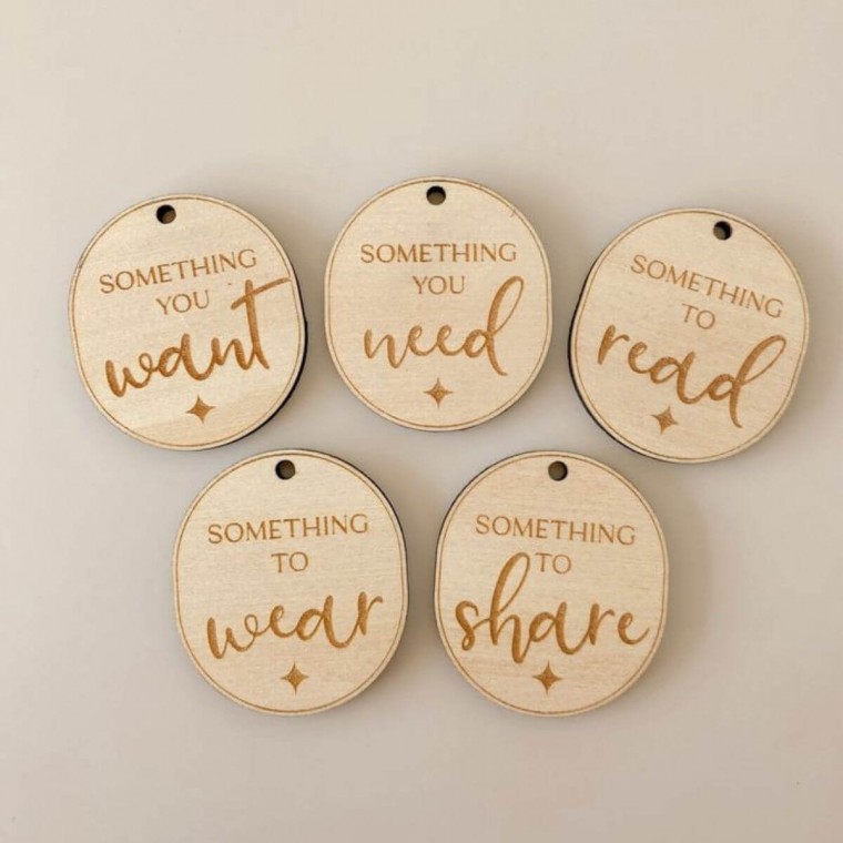 Oval Shape Tags