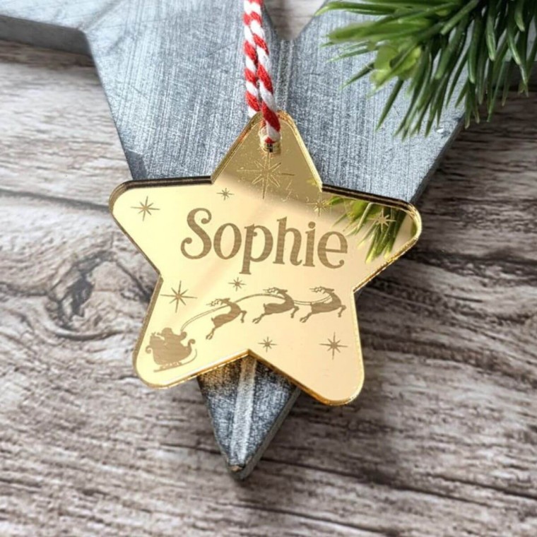 Star Shape Tags