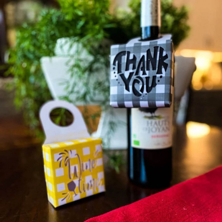 Wine Gift Box Tags