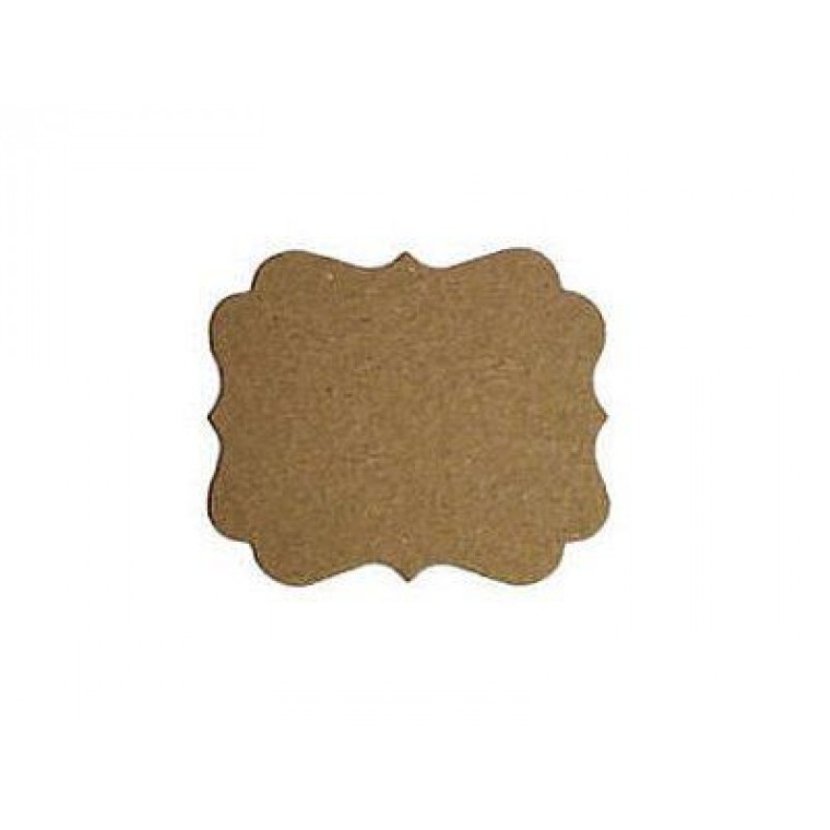 Die cut Elegant series tags