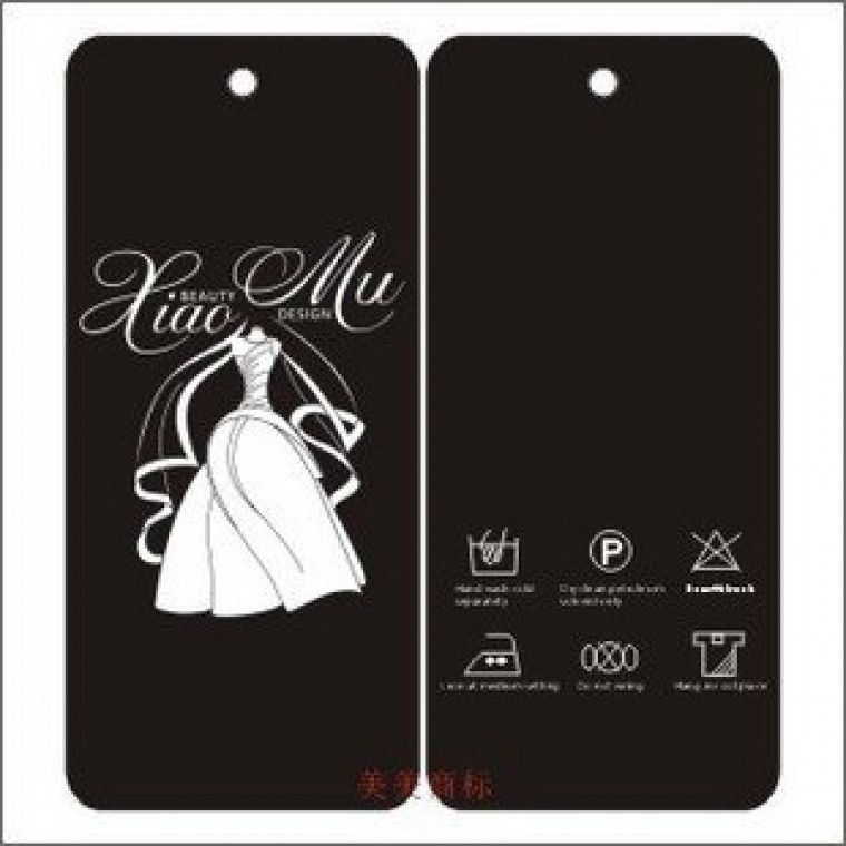 Rectangular Clothing Hang Tags
