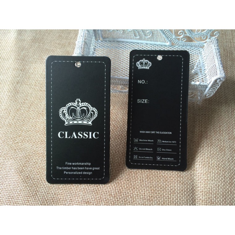 Rectangular Paper Hang Tags