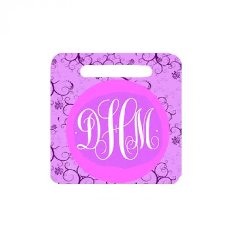 Square squeeze tags