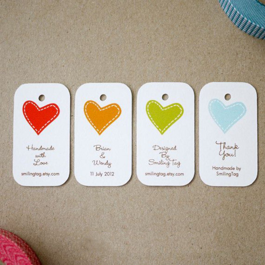 Custom card hang tags