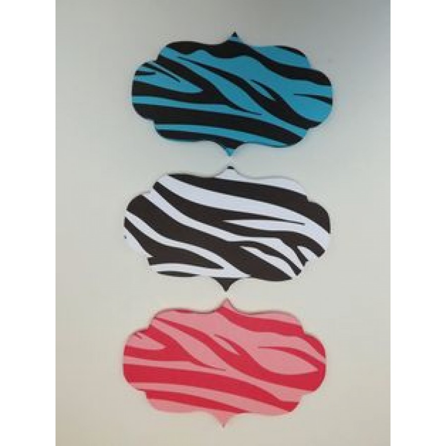 Die Cut Shear Hang Tags