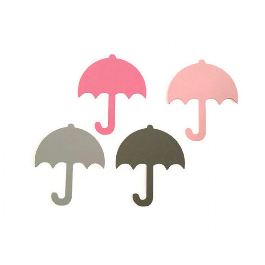 Die cut Umbrella Hang Tags