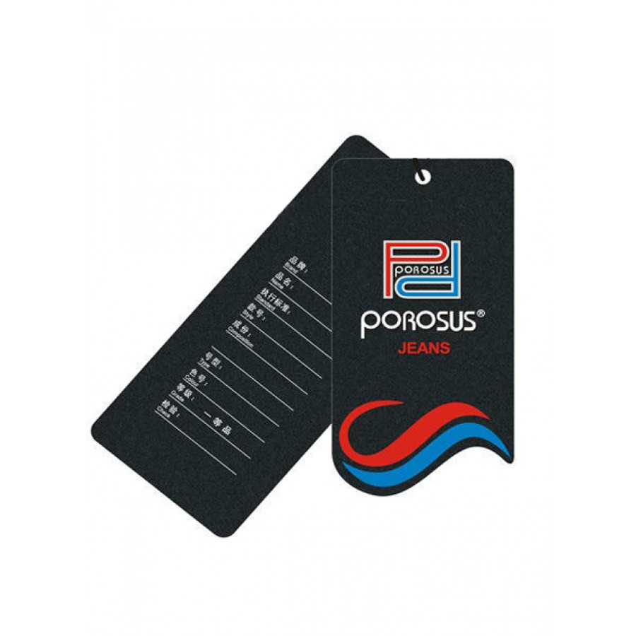 Die Cut Belt Hang Tags