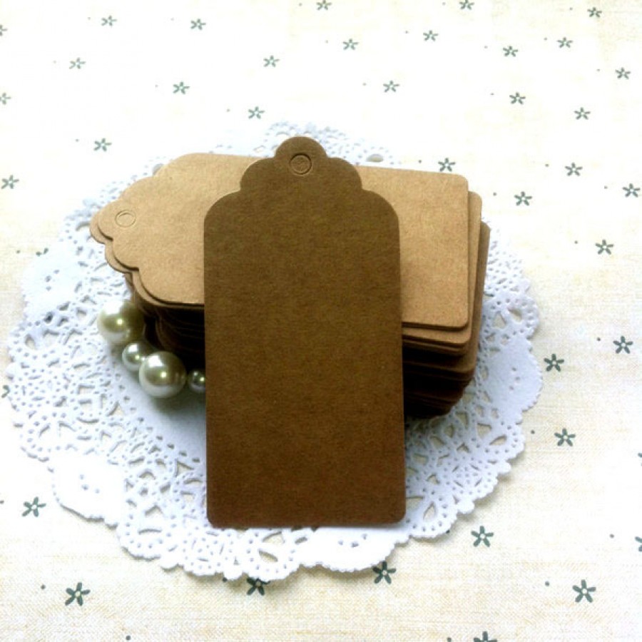 Rectangular Retro Tags