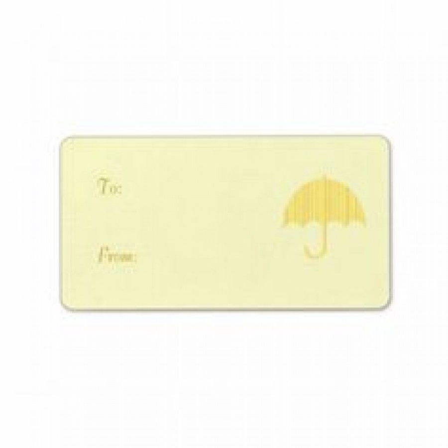 Rectangular Umbrella Hang Tags