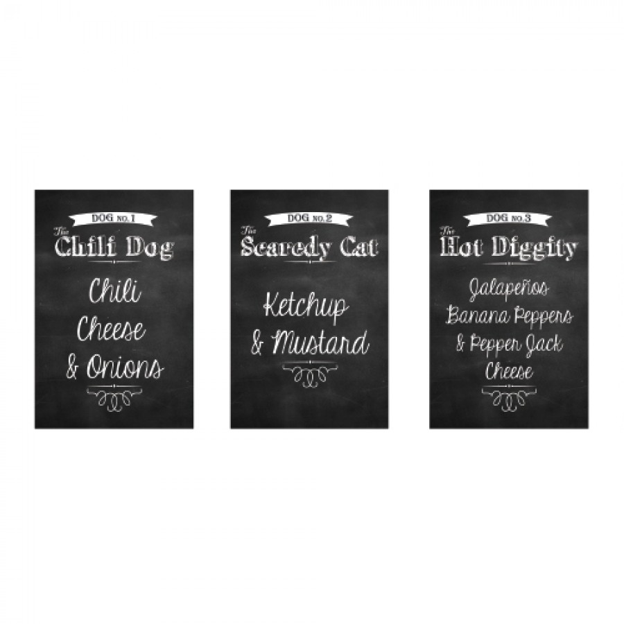 Rectangular Cheese Hang Tags