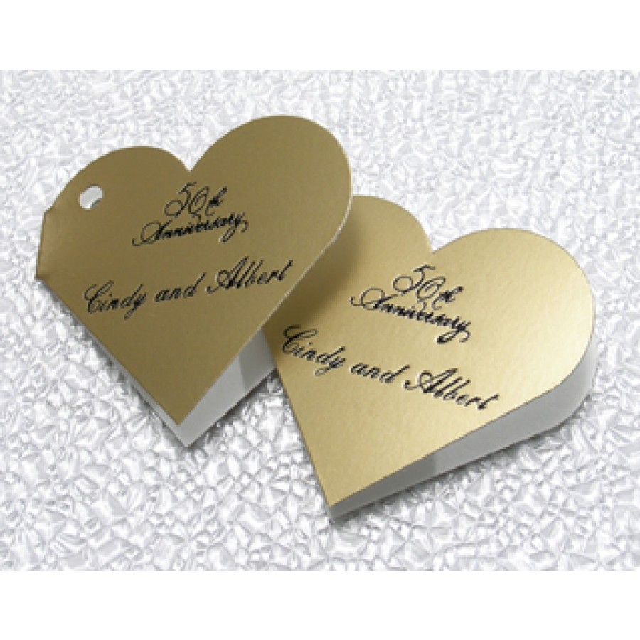 Square Fold Over Hang Tags