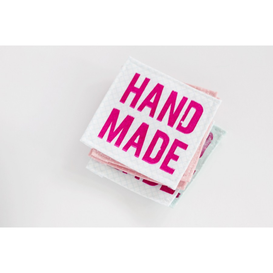 Square Silkscreen Printed Tags