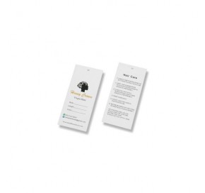 Rectangular Hair Serum Hang Tags