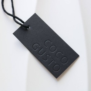 Embossed Logo Hang Tags