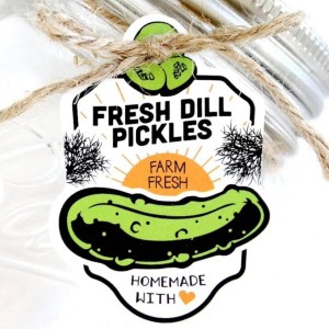 Pickle Jar Tags