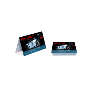 Die Cut Standard Fold Over Tags