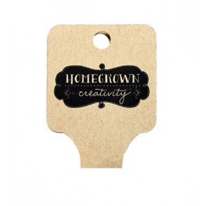 Die Cut Fold Over Hang Tags