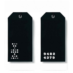 Die cut Jeans Paper Hang Tags