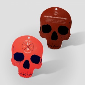 Die cut Hats Hang Tags