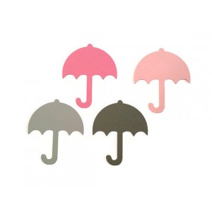 Die cut Umbrella Hang Tags
