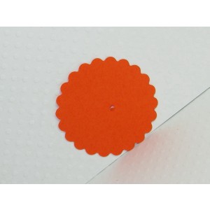 Die Cut Bubble Circular Tags
