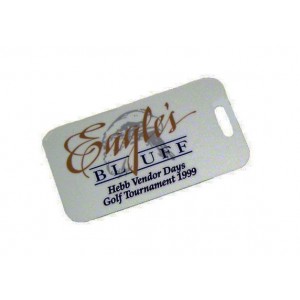 Rectangular squeeze tags