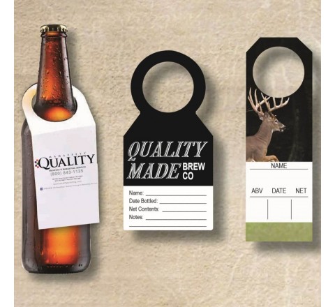 Beer Bottle Hang Tags