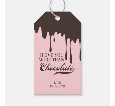 Chocolates Gift Tags