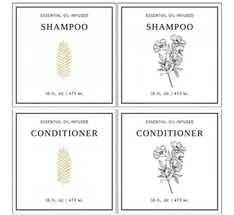 Conditioner Bottle Tags