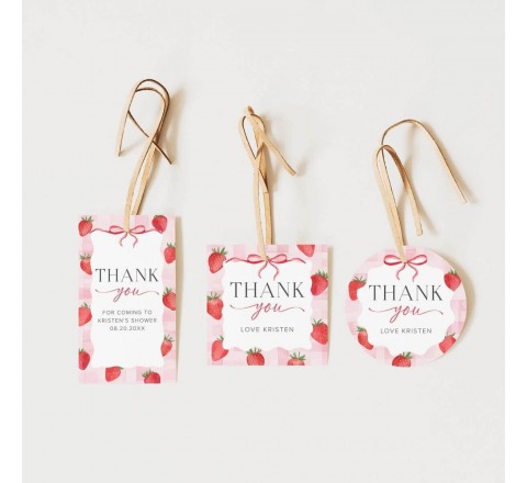 Glossy Jewelry Tags
