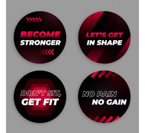 Gym Apparel Tags