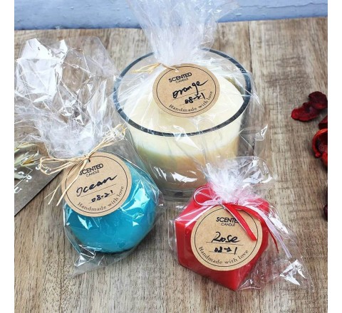 Handmade Candle Tags