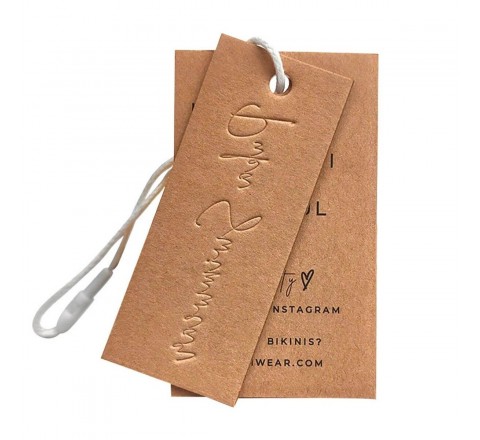 Kraft Apparel Hang Tags