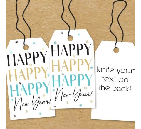 New Year Hang Tags