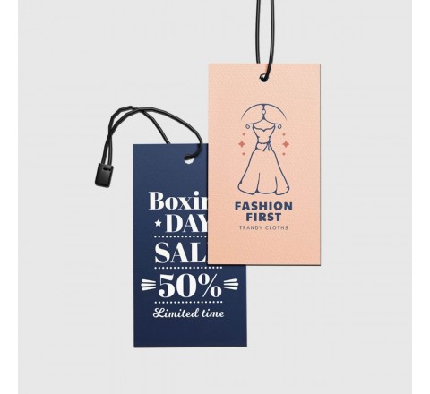 Outerwear Hang Tags