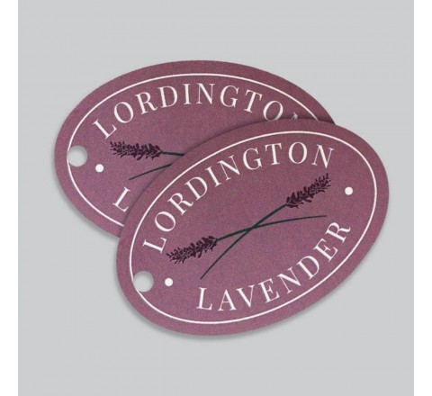 Oval Shape Tags