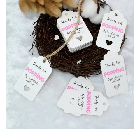 Party Favor Hang Tags