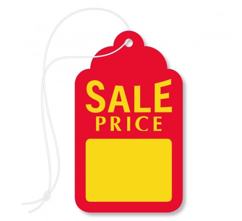 Price Tags Cardboard