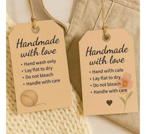 Printed Tags for Stationery