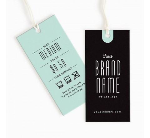 Rectangle Fashion Hang Tags