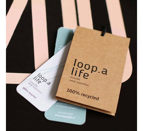 Recycled Material Tags