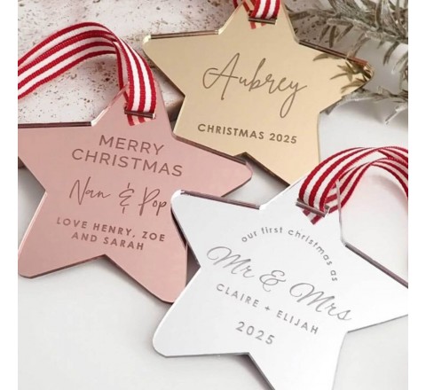Star Shape Tags
